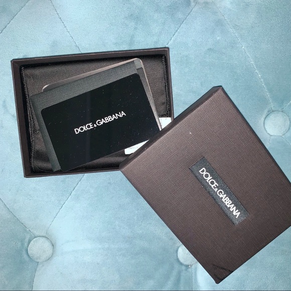 Dolce & Gabbana Card Holder with Crystal Logo - Picture 6 of 6